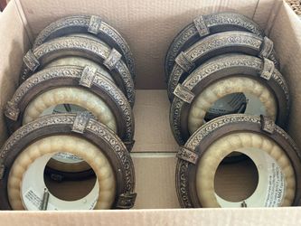 8 Hampton bay 6 inch recessed can fixture trims