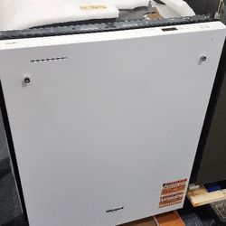 WHIRLPOOL NEW  ECO SERIES TOP CONTROL BUILT-IN DISHWASHER COLOR WHITE