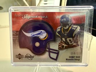 2007 NFL Sweet Spot Rookie Signatures 263/315 Sidney Rice #139 Auto 04at
