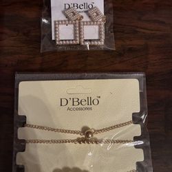 Neclace And Ear Rings New 