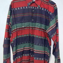 Vintage Pendleton Men’s Large Made In Hong Kong