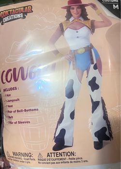 Cowgirl costume $30