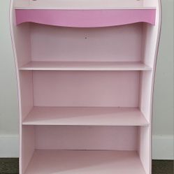 KidsCraft Pink Princess Girls Bookcase 