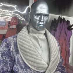 Custom 1/6 Arnold Schwarzenegger, Mr. freeze Batman, and robin figure