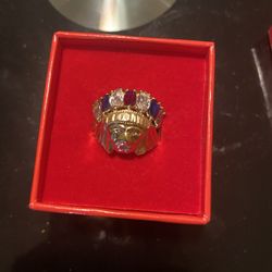 Indian Ring 14k Gold 