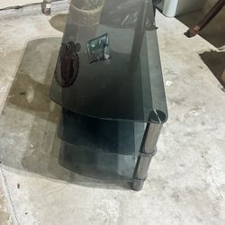 Glass Entertainment Table