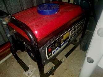 Powerful gas powered generator