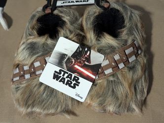 Stars Wars Kids Chewbacca Slippers 