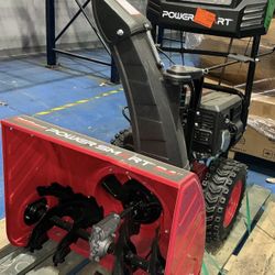  PowerSmart 24 In. 212cc 2-Stage Gas Snow Blower With Electric Start And Infinite Variable