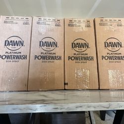 4 Dawn Platinum Power wash Free & Clear Dish Spray!!
