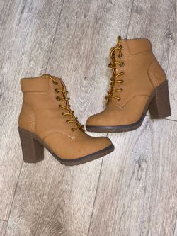 Ankle Thick Heel Boots