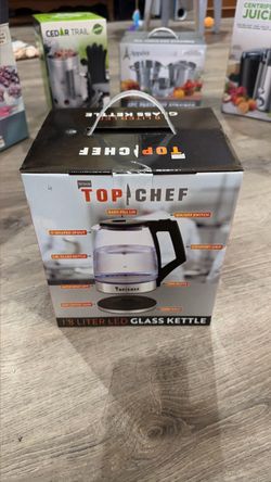 Top Chef 1.8 Liter LED Glass Kettle