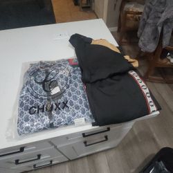 Chamarras,cintos,etc