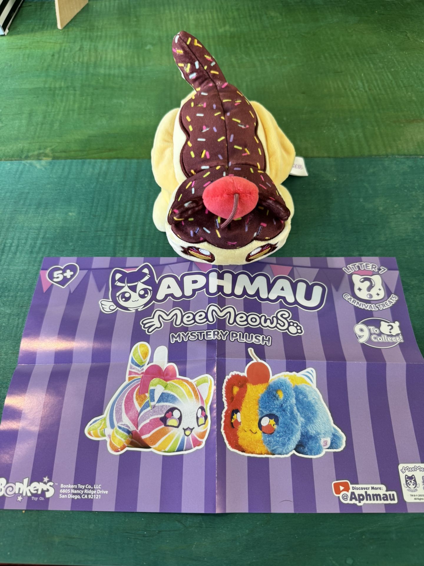 APHMAU MEEMEOWS Litter 7 CHOCOLATE DIPPED BANANA CAT Plush Ultra Rare