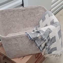 Basket And Throw