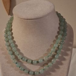 Vintage Jade Beade 32in.