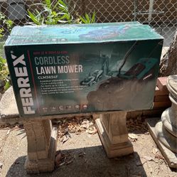  Ferret Battery Lawnmower 