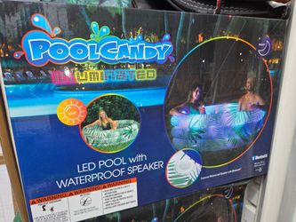 Pool Candy LED With Bluetooth Speaker 60x15 $20 ea. New (Price Is Firm)