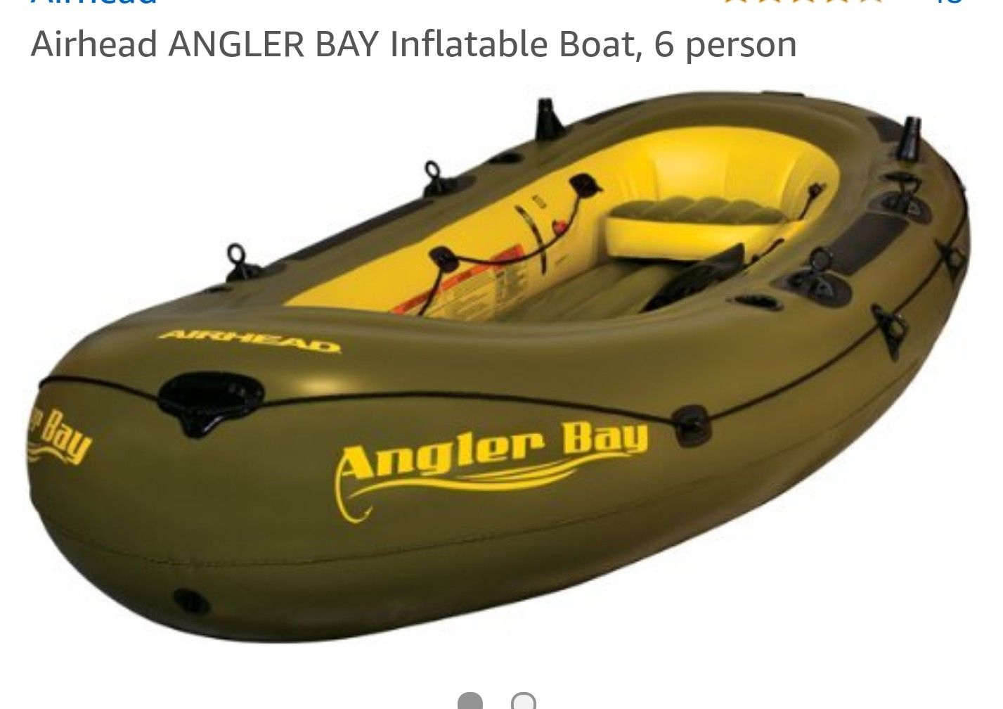 AIRHEAD Angler Bay 6 person inflatable boat