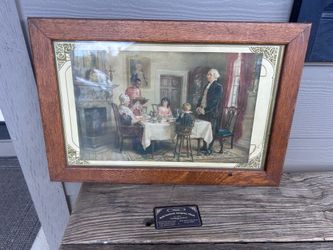 Antique George Washington Picture