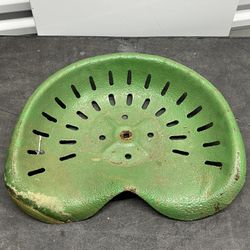 Old Metal Tractor Seat