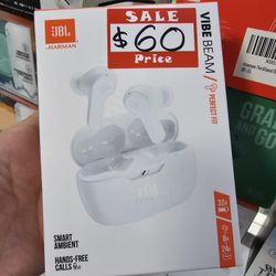 JBL VIBE BEAN (2 COLORS AVAILABLE) PRICE IS FOR EACH AND IT IS FIRM.  STORE PICK UP ONLY. 