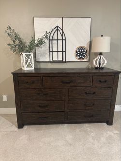 Dresser and two nightstands