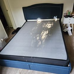 Queen Bed Frame With Box 