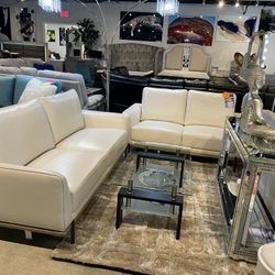 Beautiful 2 Piece Sofa And Love Also Comes In Black Only $999