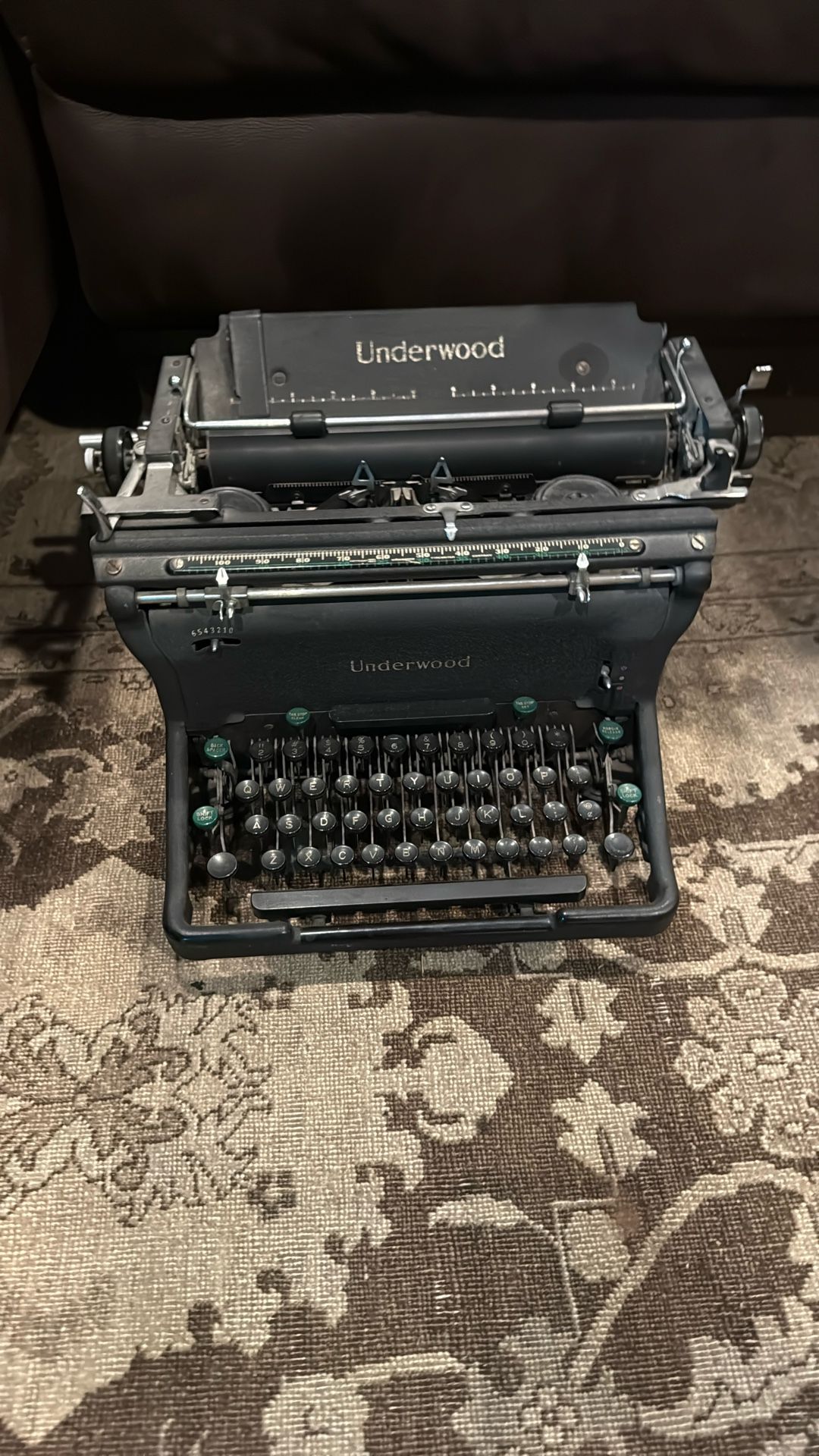 Vintage Underwood Typewriter