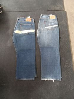 38 x30 Levi's Jeans Bundle of 2 Pairs
