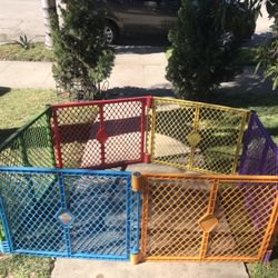 Baby Gate 6 Panels Used Clean Works Perfect Asking $40 South La 90043 
