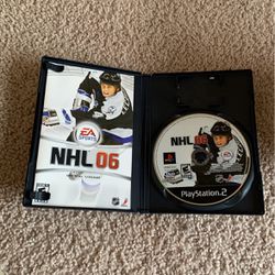 NHL 06 (PS2) W/ Manual