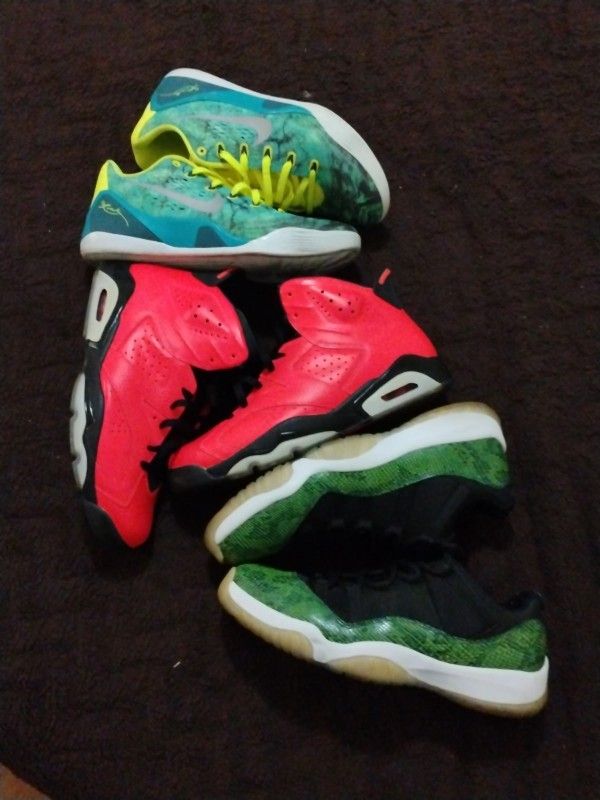 $250 For All 3 Air Jordans No Boxes