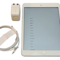 Apple A1489 iPad mini 2 Wi-Fi 32GB Silver iOS Tablet Reset Tested grade A