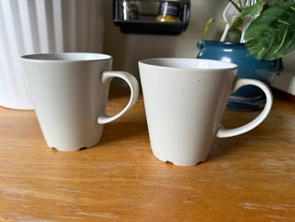 IKEA Dinera 12 oz Stoneware Coffee Cup Mugs Set of 2 - Discontinued