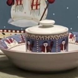 Snowman Stoneware Part 3 