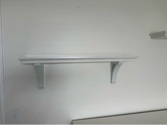 SHELF WHITE FLOATING(35.5" X 7.5")