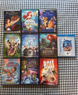 Disney Animated Classics DVD Bundle
