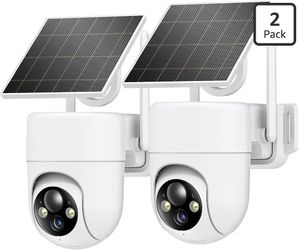 Oculview 2K Solar Security Cameras Wireless Outdoor