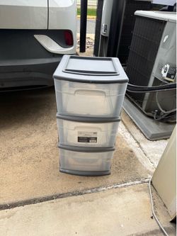 3 drawer cart