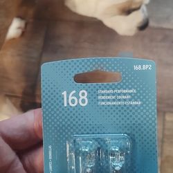sylania 168 /bp2 automotive bulbs (2 pack)  brand new $5 each 
