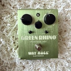 Green Rhino Overdrive Guitar Pedal By Way Huge