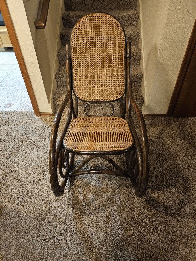 Antique Bentwood Rocker Chair