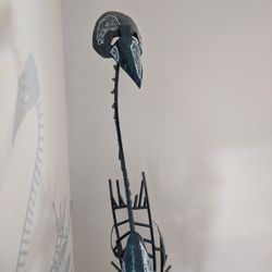 Blue Metal Bird