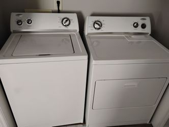 Washer and dryer