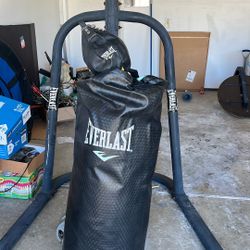 80 Pd HEAVY BAG, STAND and SPEED BAG