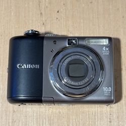 CANON PowerShot A1000 IS Digital Camera BROKEN-Won’t Turn On “Parts/Repair-Only” 