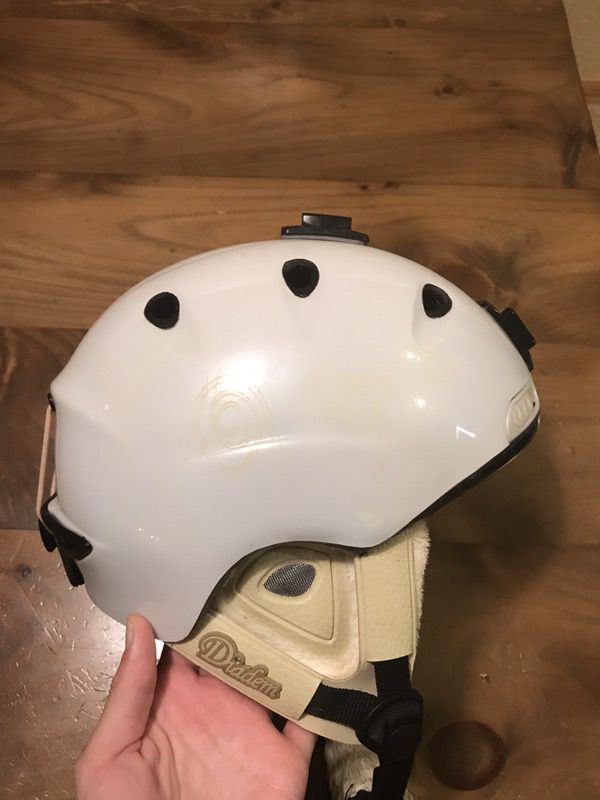 Salomon Ski/Snowboard Helmet with 2 GoPro Mounts! Barely used! Adjustable