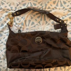 Brown Coach Bag